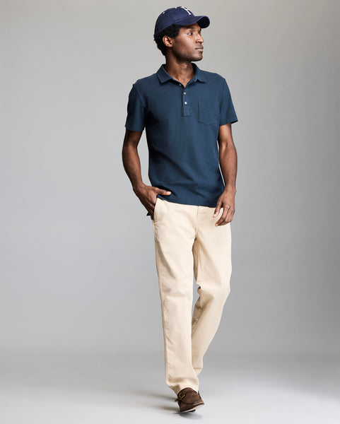 Billy Reid Pique Pensacola Polo Classic and Comfortable Year