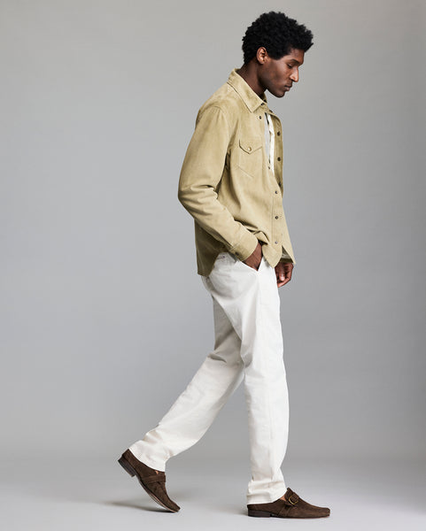 dress shirt in spanish Savoy Suede Workshirt -