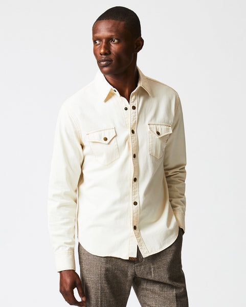 Shoals Organic Cotton Twill Shirt - Slim Fit | Billy Reid