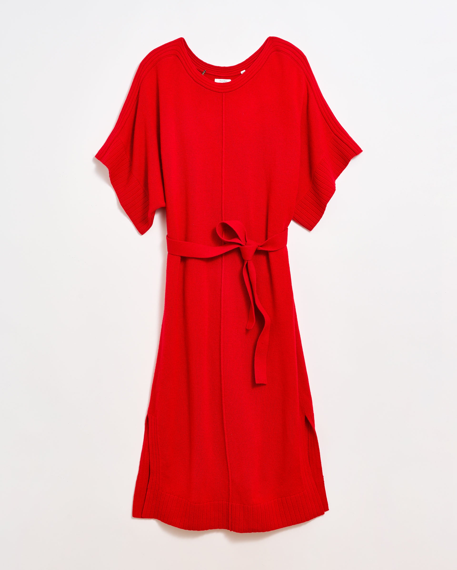 Billy Reid Cashmere Dolman Sweater Dress, Holiday Red