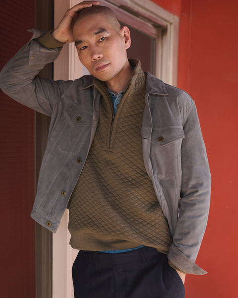 YOKE 23AW SUEDE TRUCKER JACKET