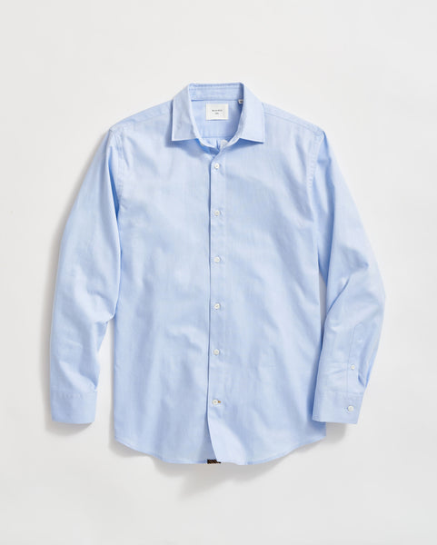 Billy Reid Oxford Hutcheson Dress Shirt, Blue
