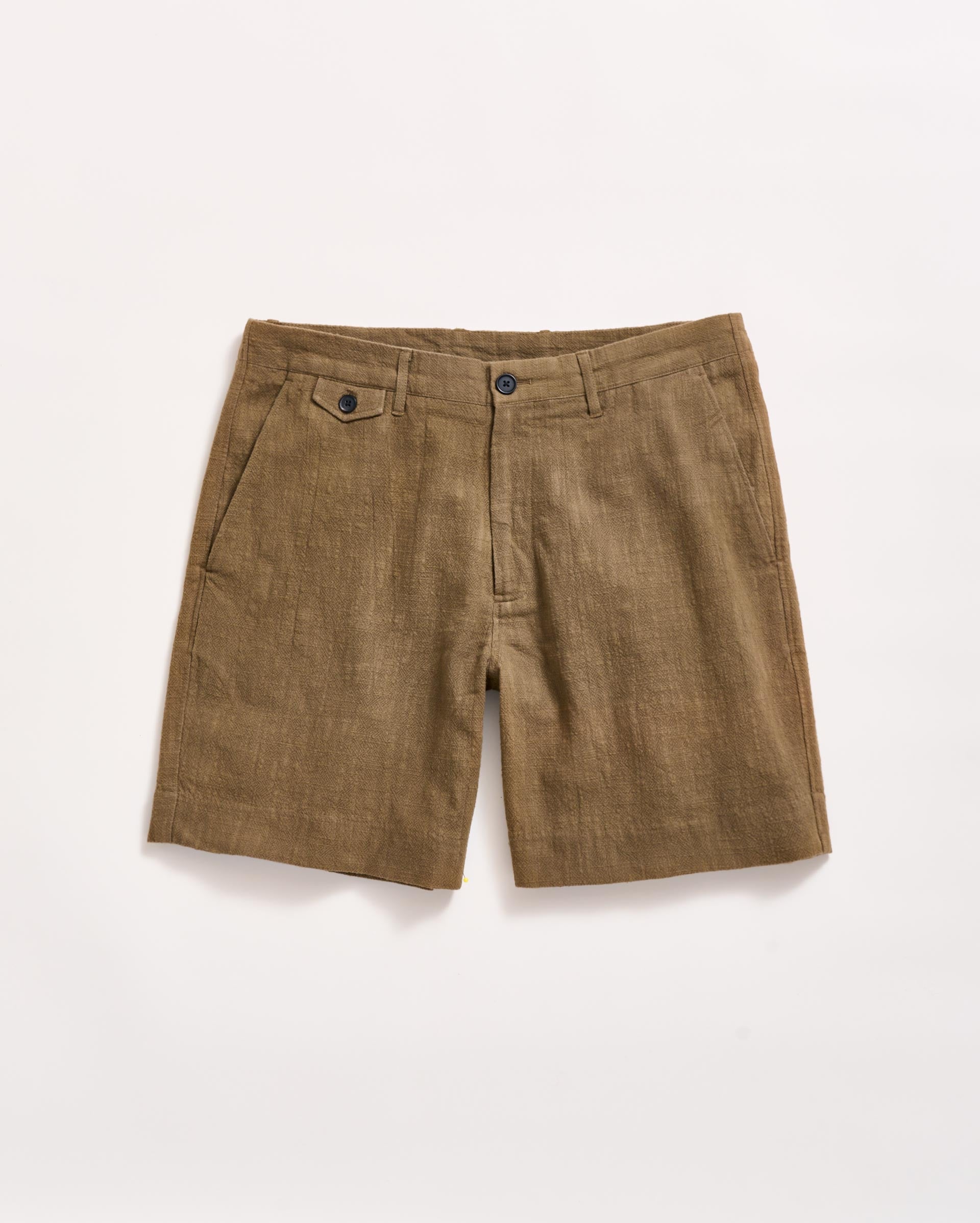 Billy Reid Men's Slub Cotton Moore Short - Natural