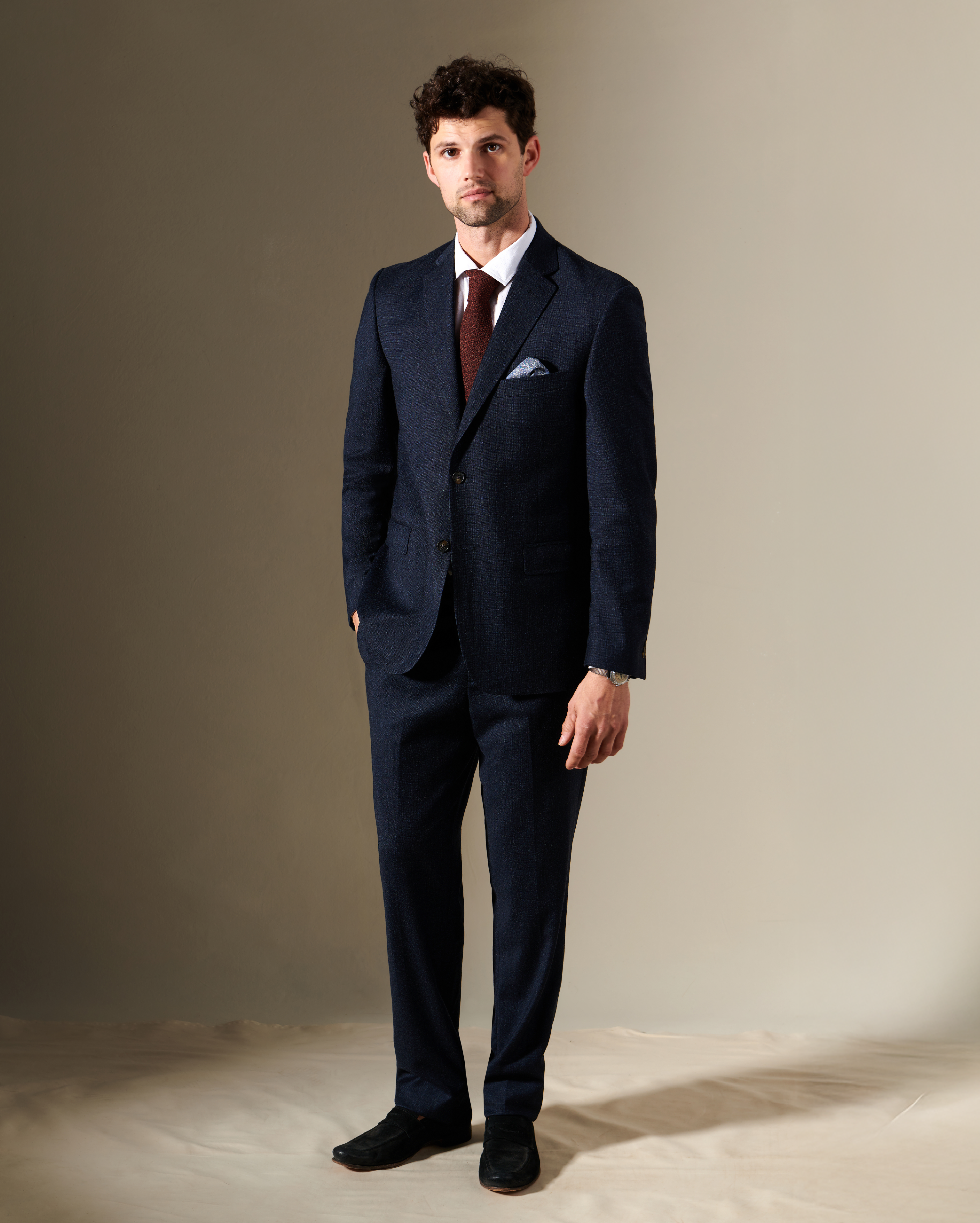 Billy Reid リネン スーツ 48 Custom Suit Made-to-Measure Tailoring | Billy Reid