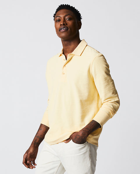 Pale cheap yellow polo
