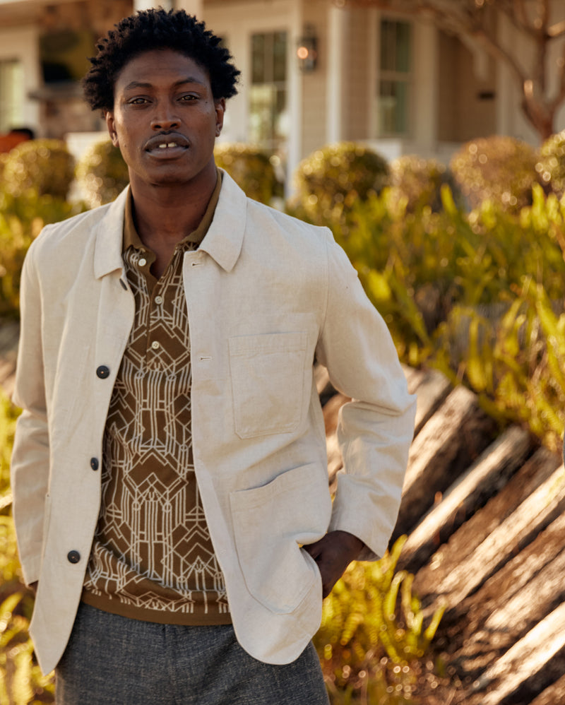 SHOP THE LOOK | Natchez Chore Coat + Stain Glass Polo