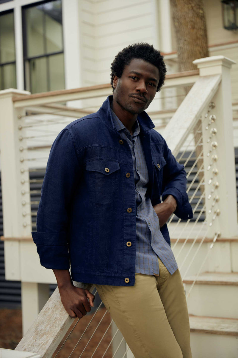 SHOP THE LOOK | Tupelo Trucker Navy