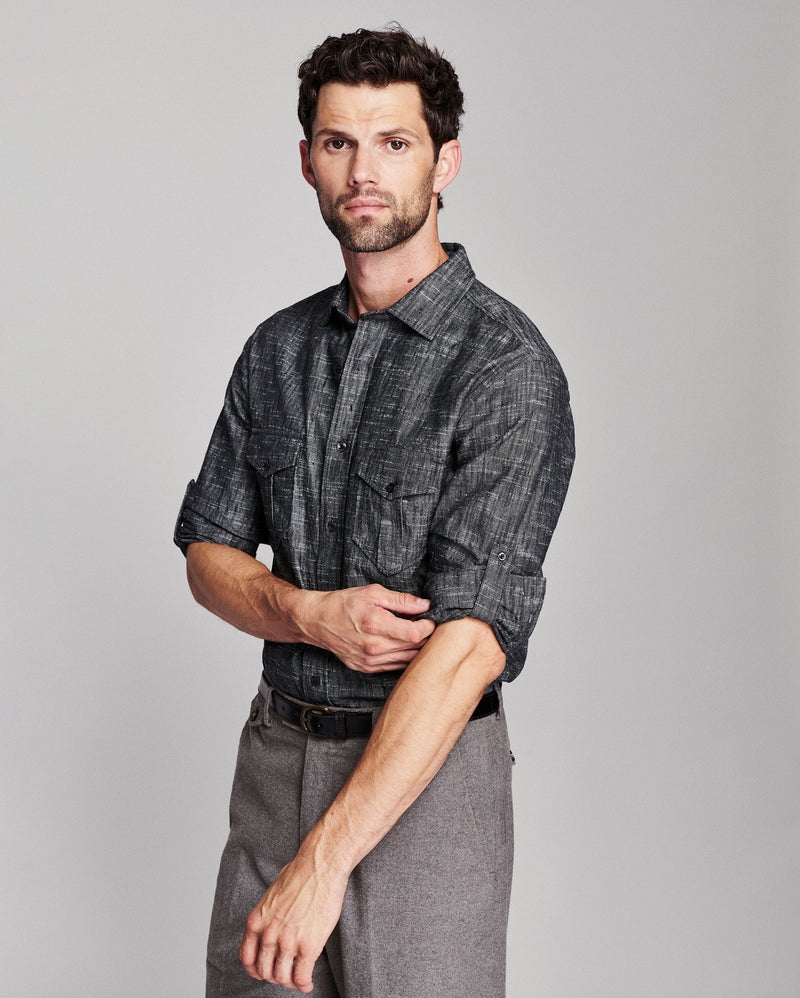 Slub Cotton Scout Shirt