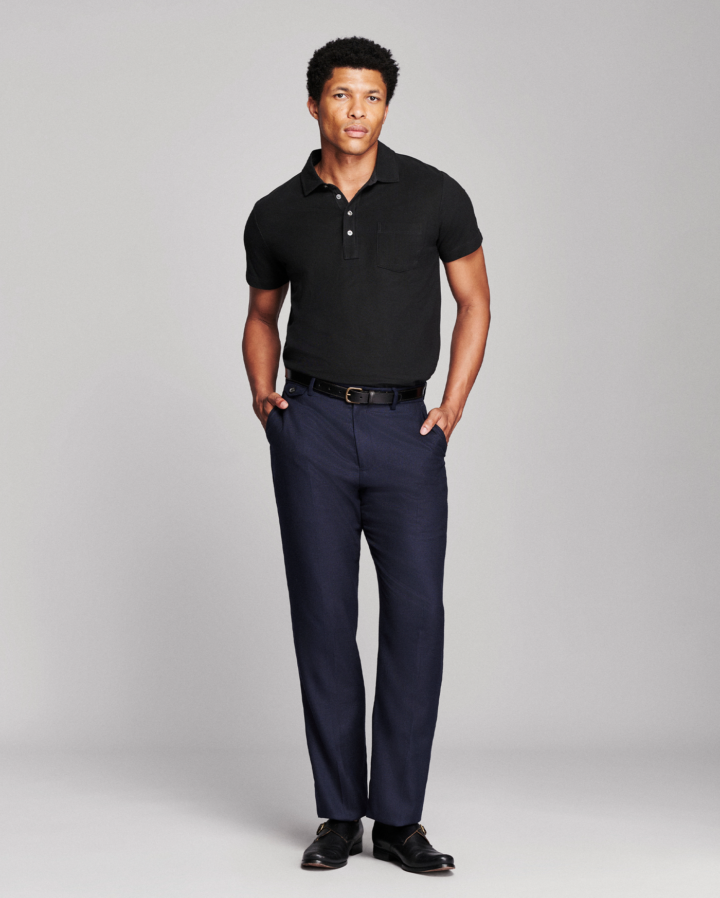 Pique Pensacola Polo, Pima Cotton Knit