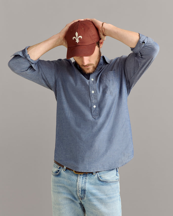 Chambray Popover Shirt – Billy Reid