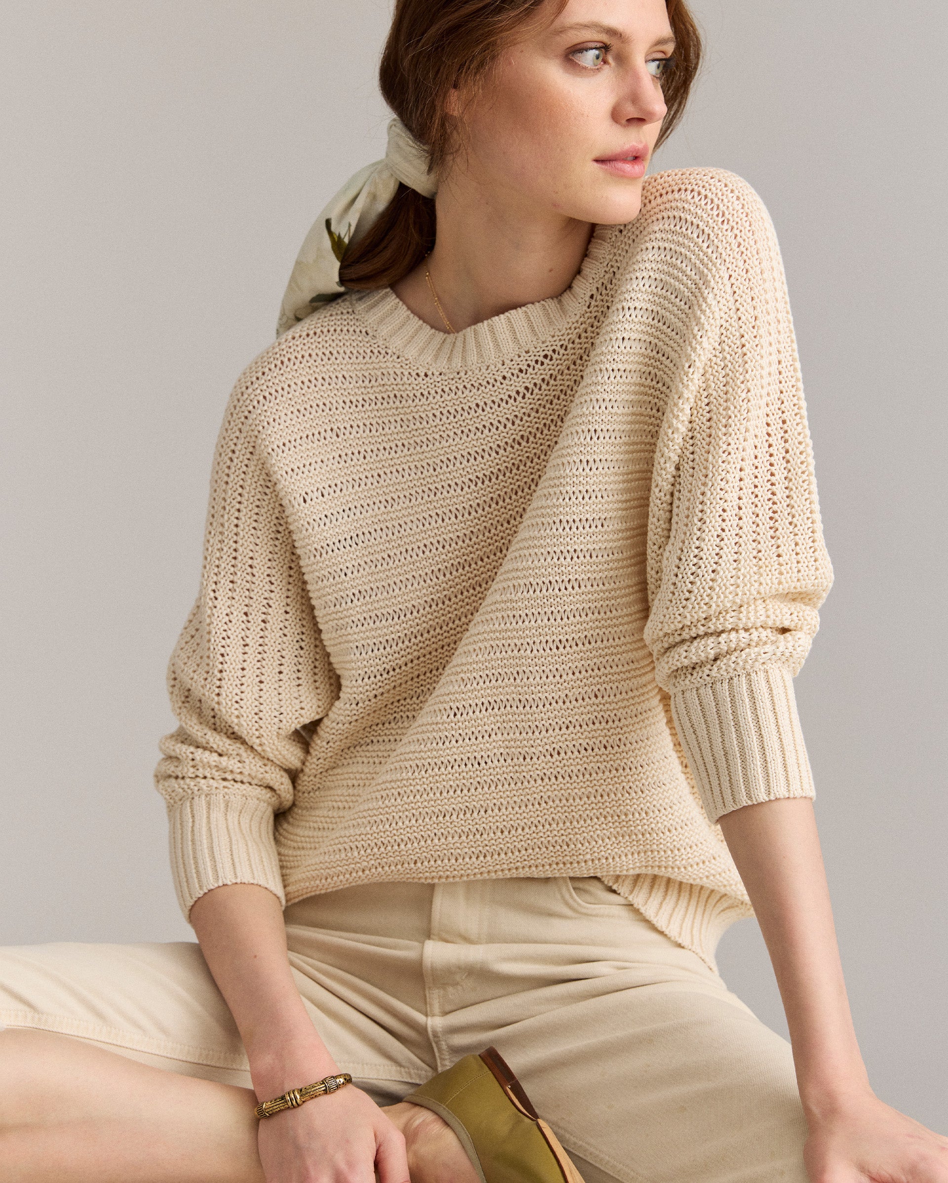Open Stitch Dolman Beach Sweater – Billy Reid