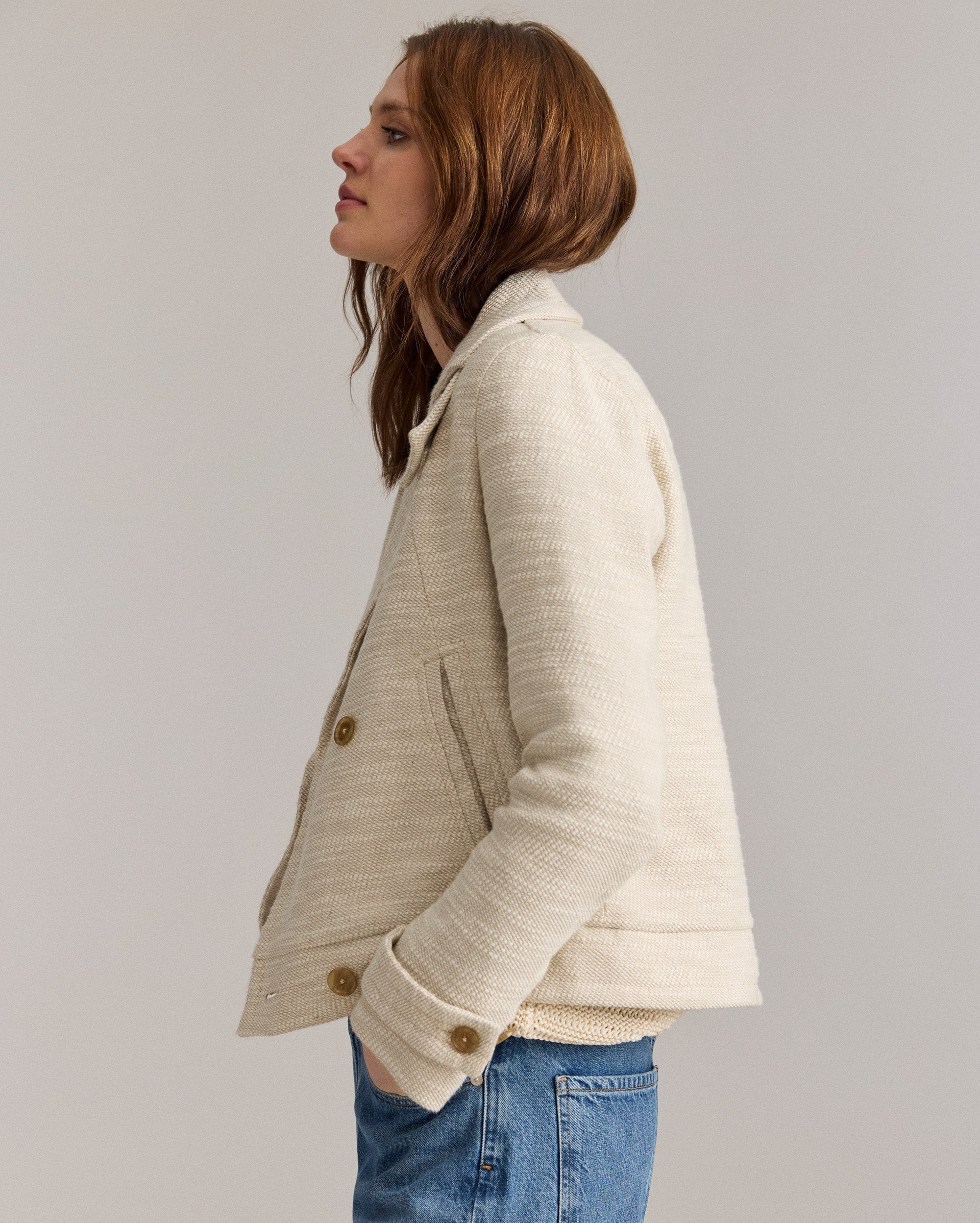 Cropped Spring Bond Peacoat – Billy Reid