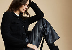 Model wears BR bestsellers.