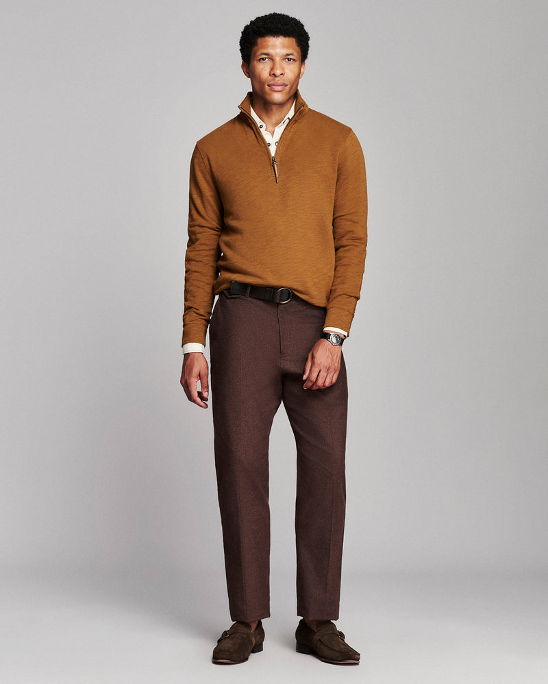 French Terry Half Zip