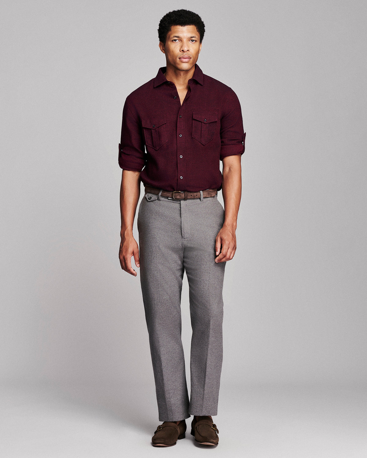 Model is 6'2" wearing size medium.