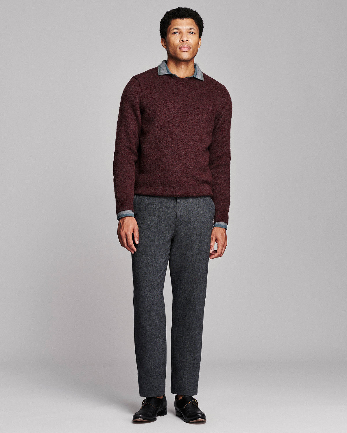 Model is 6'2" wearing size medium.