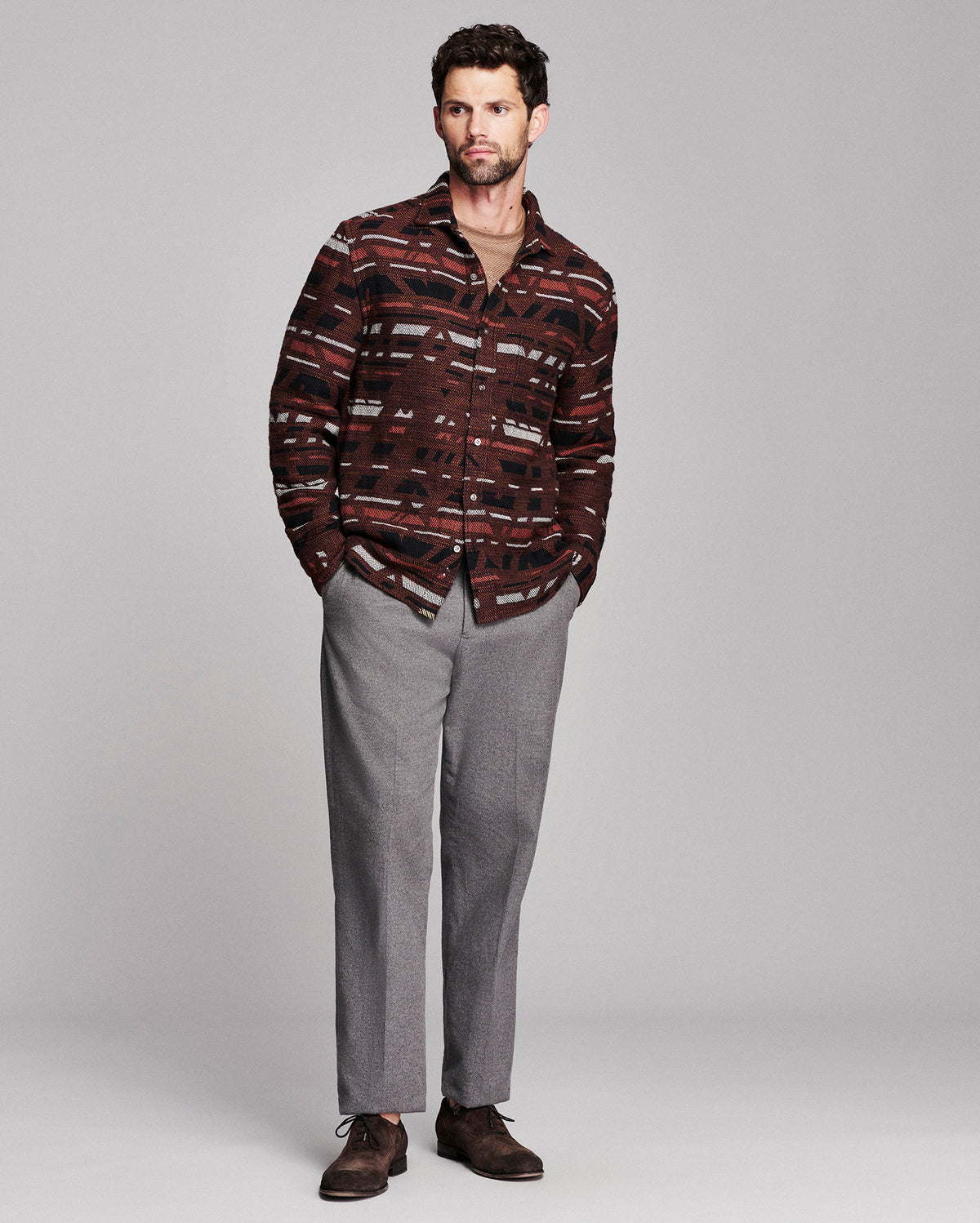 Model is 6'2" wearing size medium.