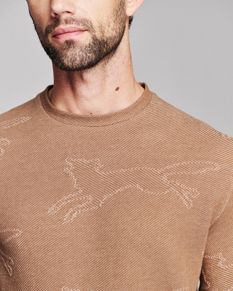Numajiri Fox Jacquard Sweatshirt