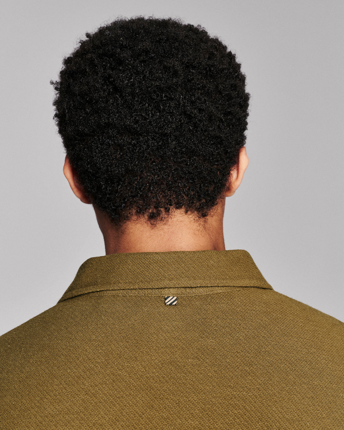 Long Sleeve Hemp Cotton Twill Polo