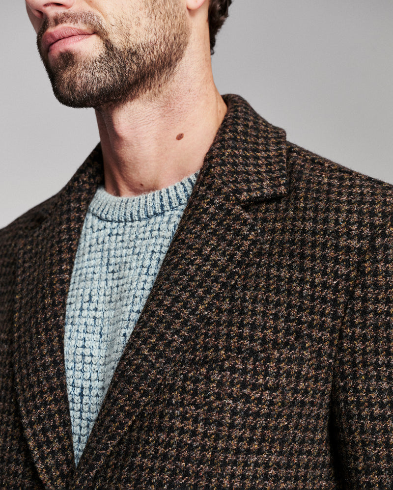 Houndstooth Hendrik Overcoat