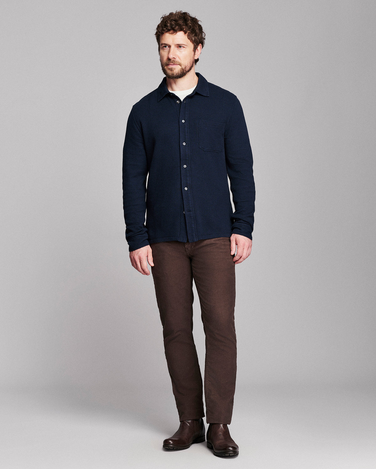 Model is 6'2" wearing size medium.