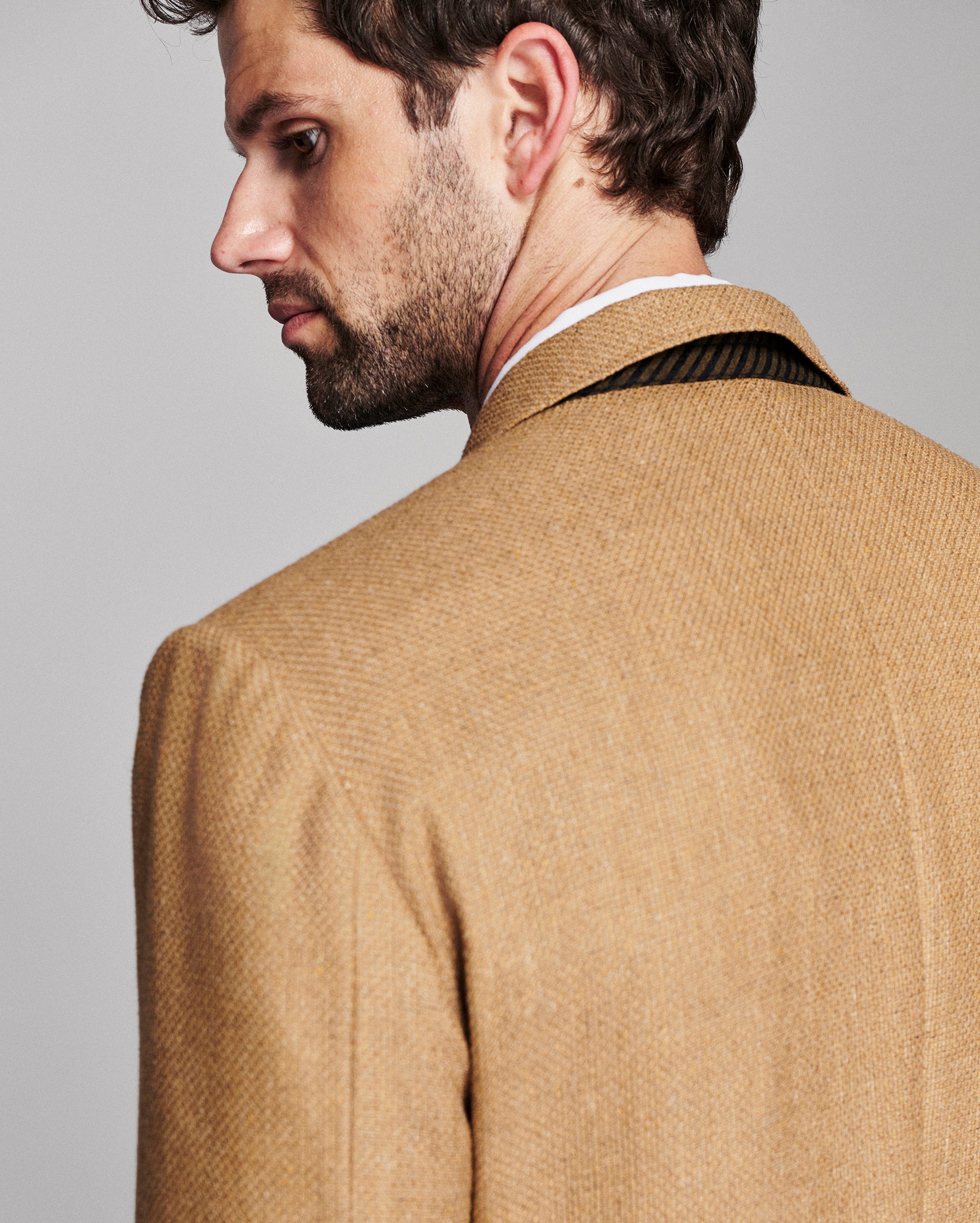 Hopsack Silk Wool Archie Jacket – Billy Reid