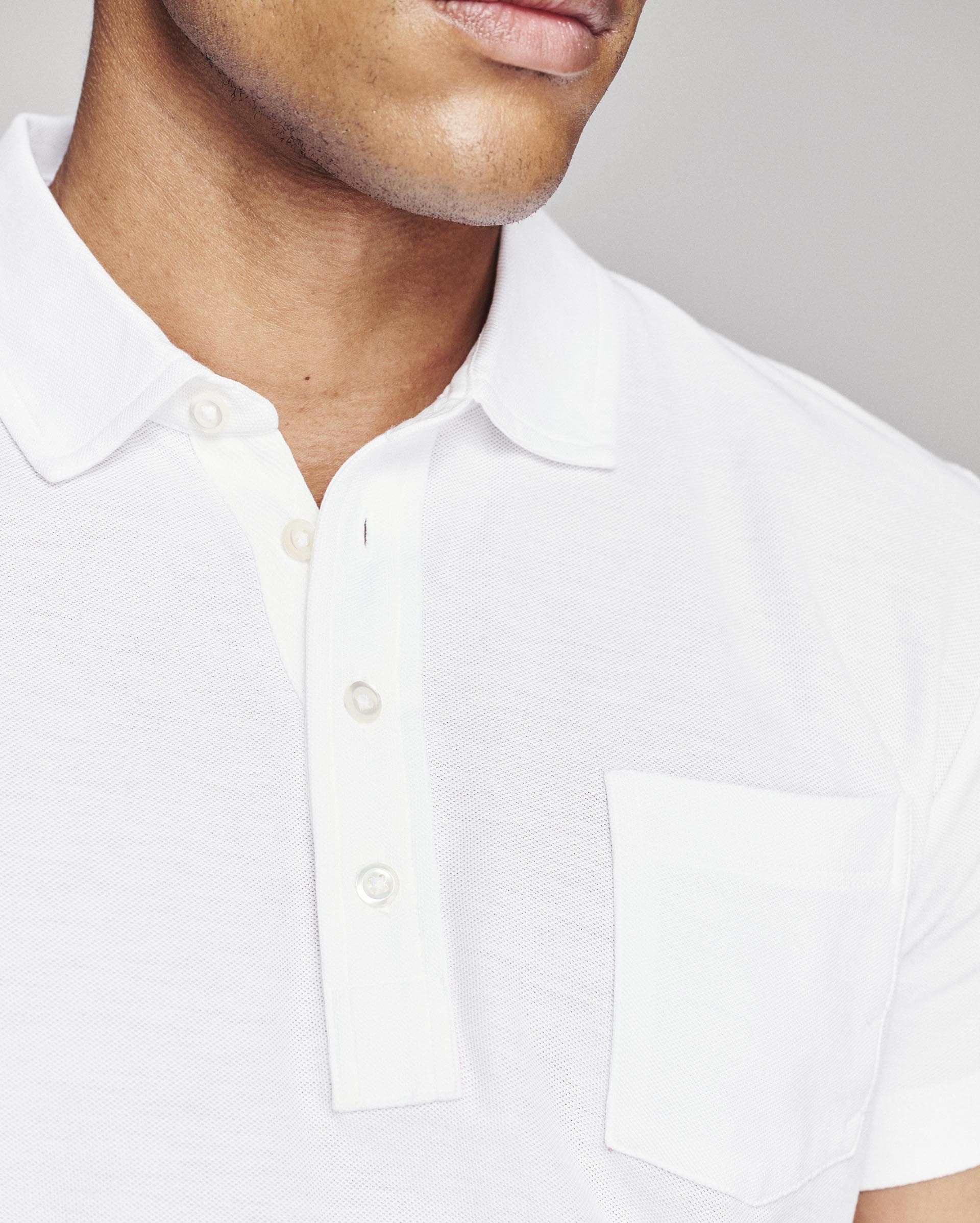 Pique Pensacola Polo - Ultra-Soft Pima Cotton | Billy Reid