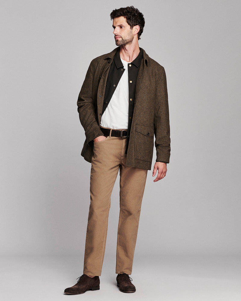 Houndstooth Bennet Overcoat