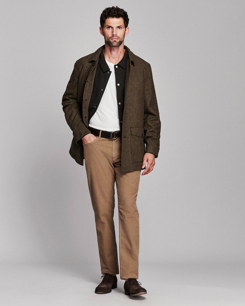 Houndstooth Bennet Overcoat