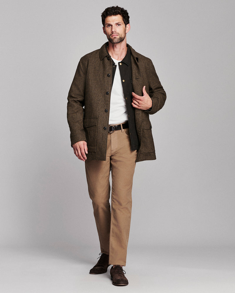 Houndstooth Bennet Overcoat