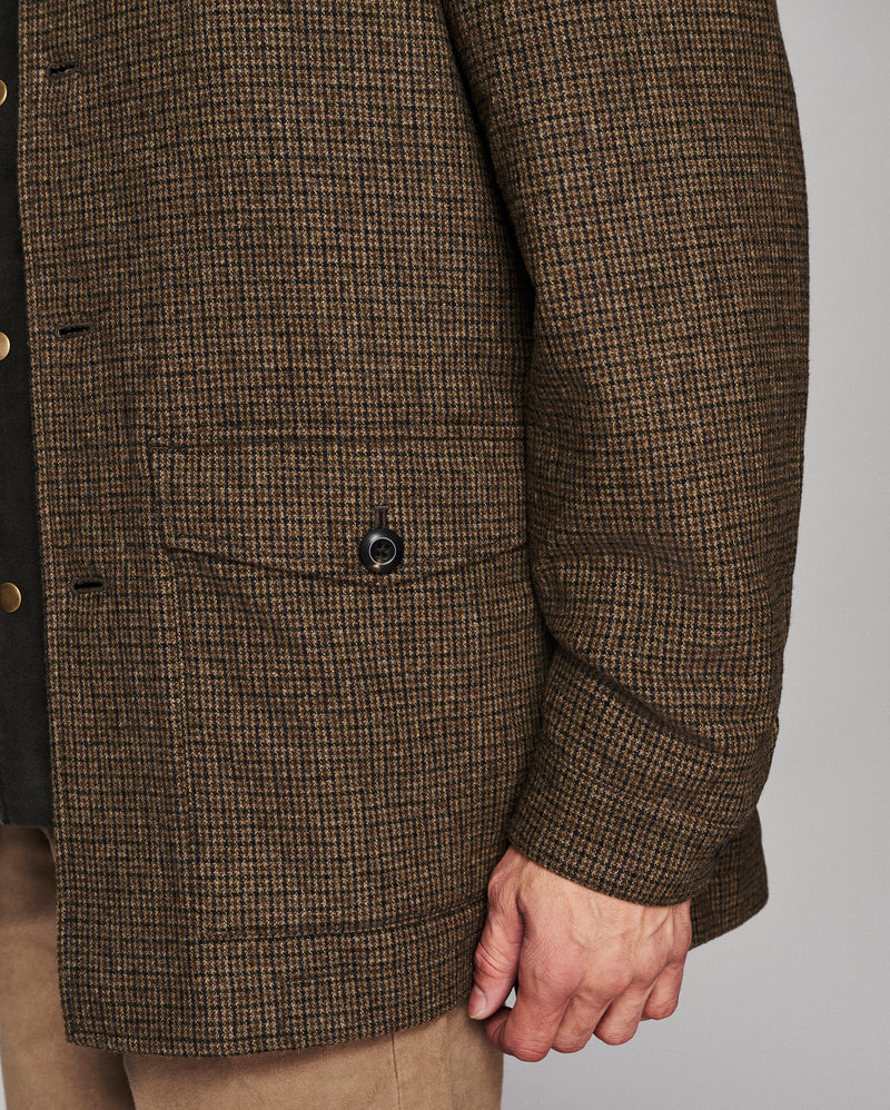 Houndstooth Bennet Overcoat