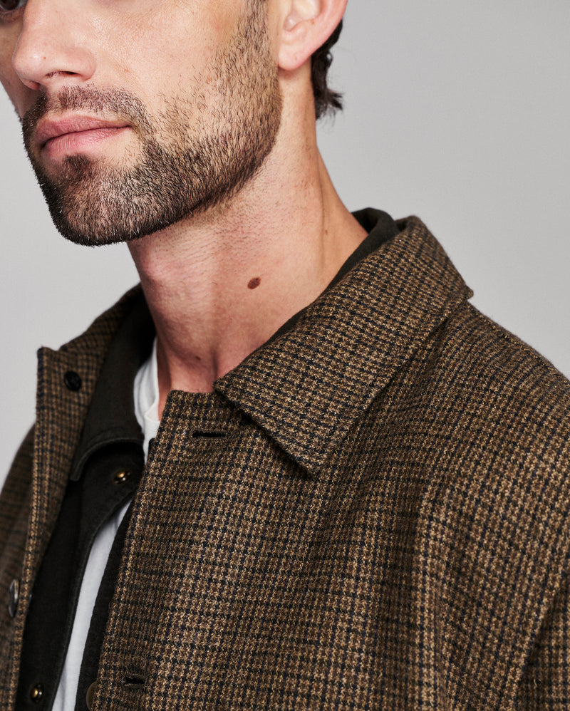 Houndstooth Bennet Overcoat