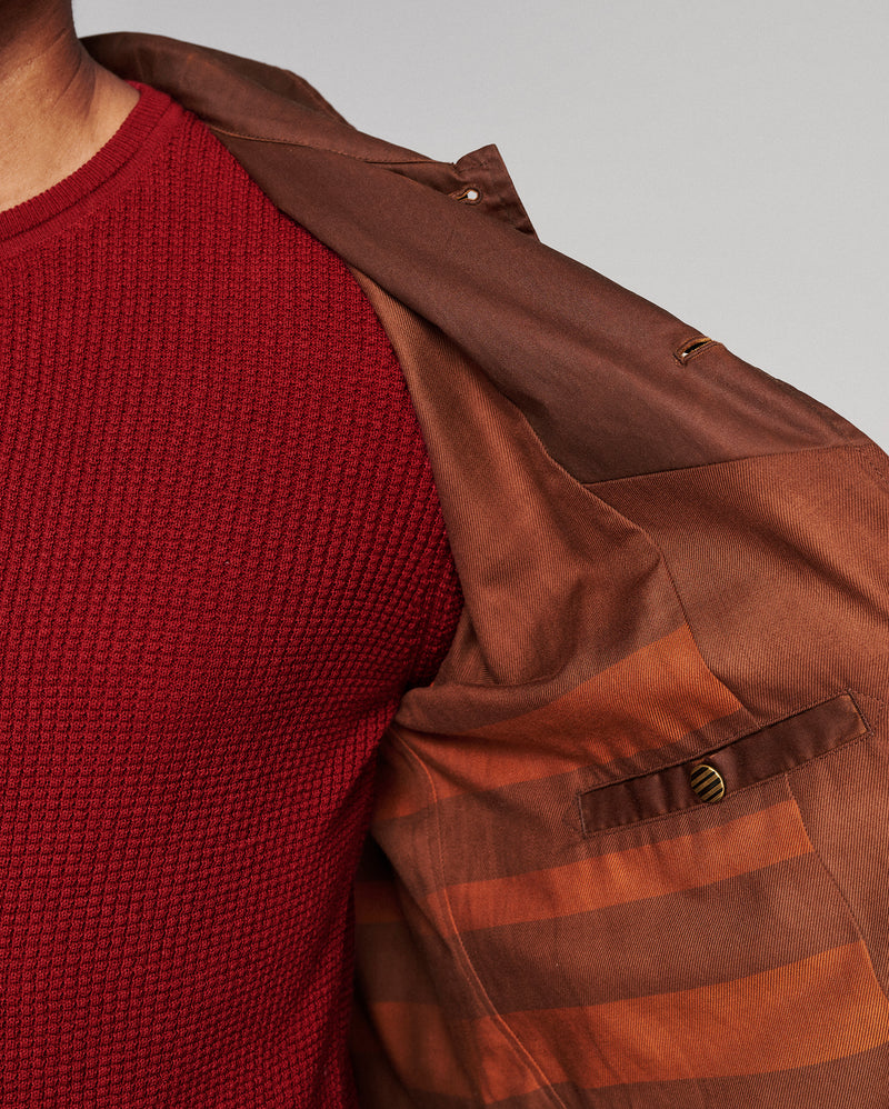 Waxed Herringbone Members Jacket