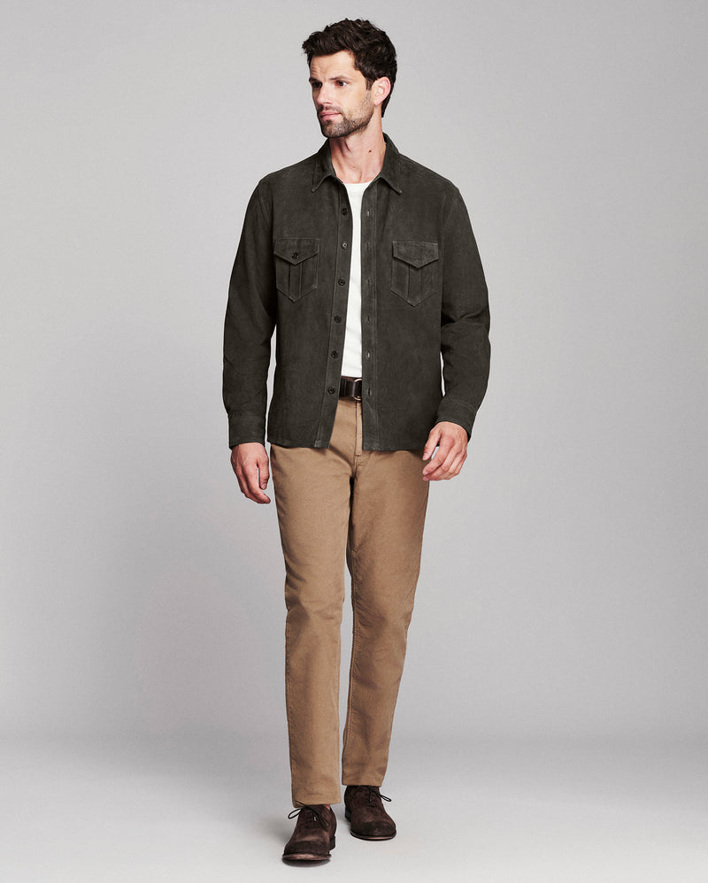 Featherweight Suede Scout Shirt