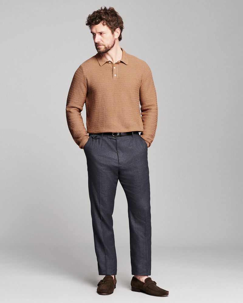 Long Sleeve Lachlan Links Polo