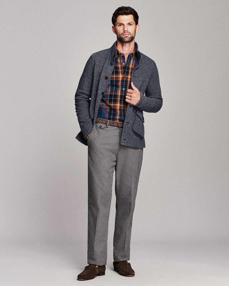Bellow Pocket Knit Jacket