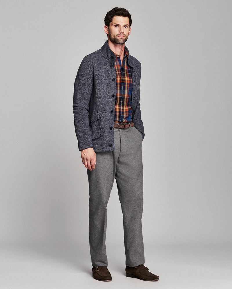 Bellow Pocket Knit Jacket