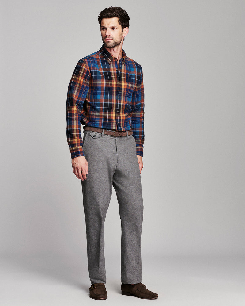 Micro Block Plaid Tuscumbia Shirt