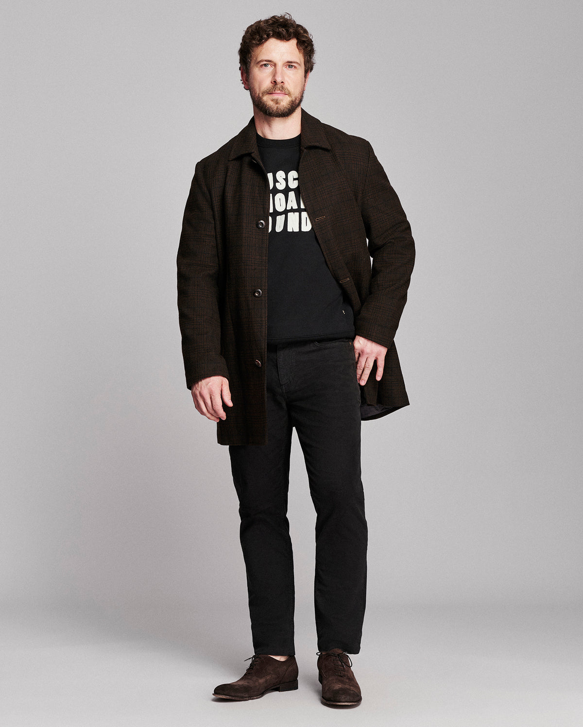 Plaid Cooper Overcoat