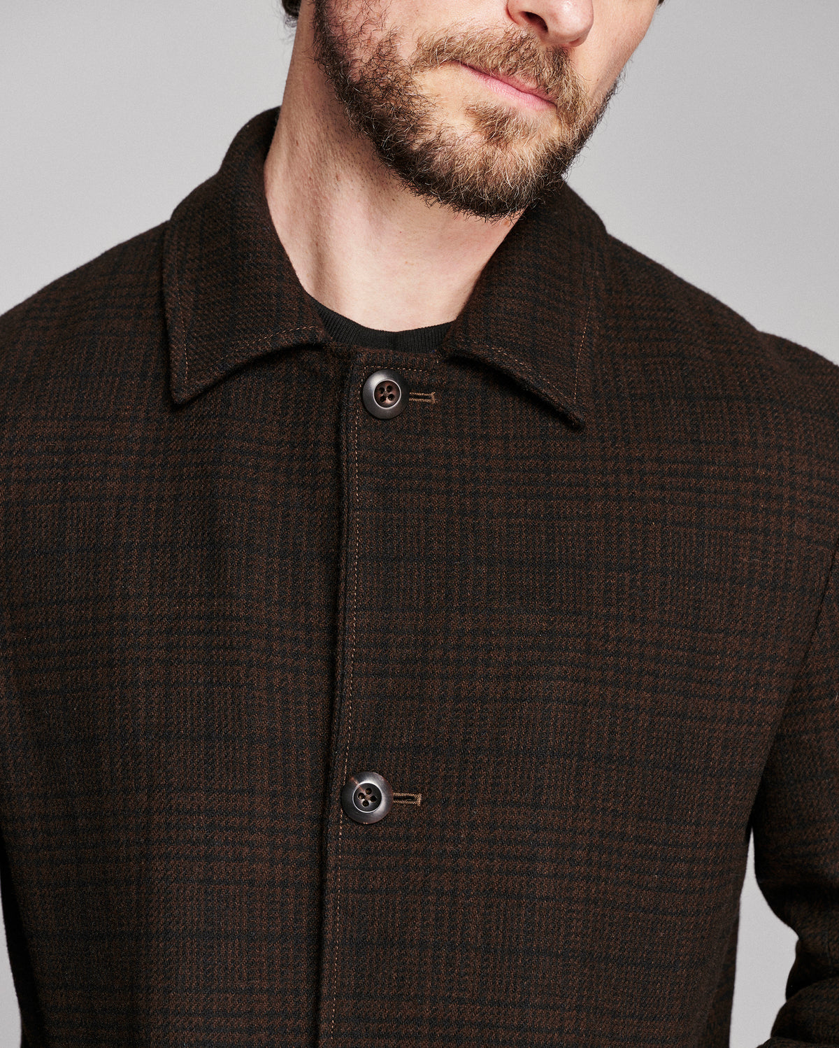 Plaid Cooper Overcoat