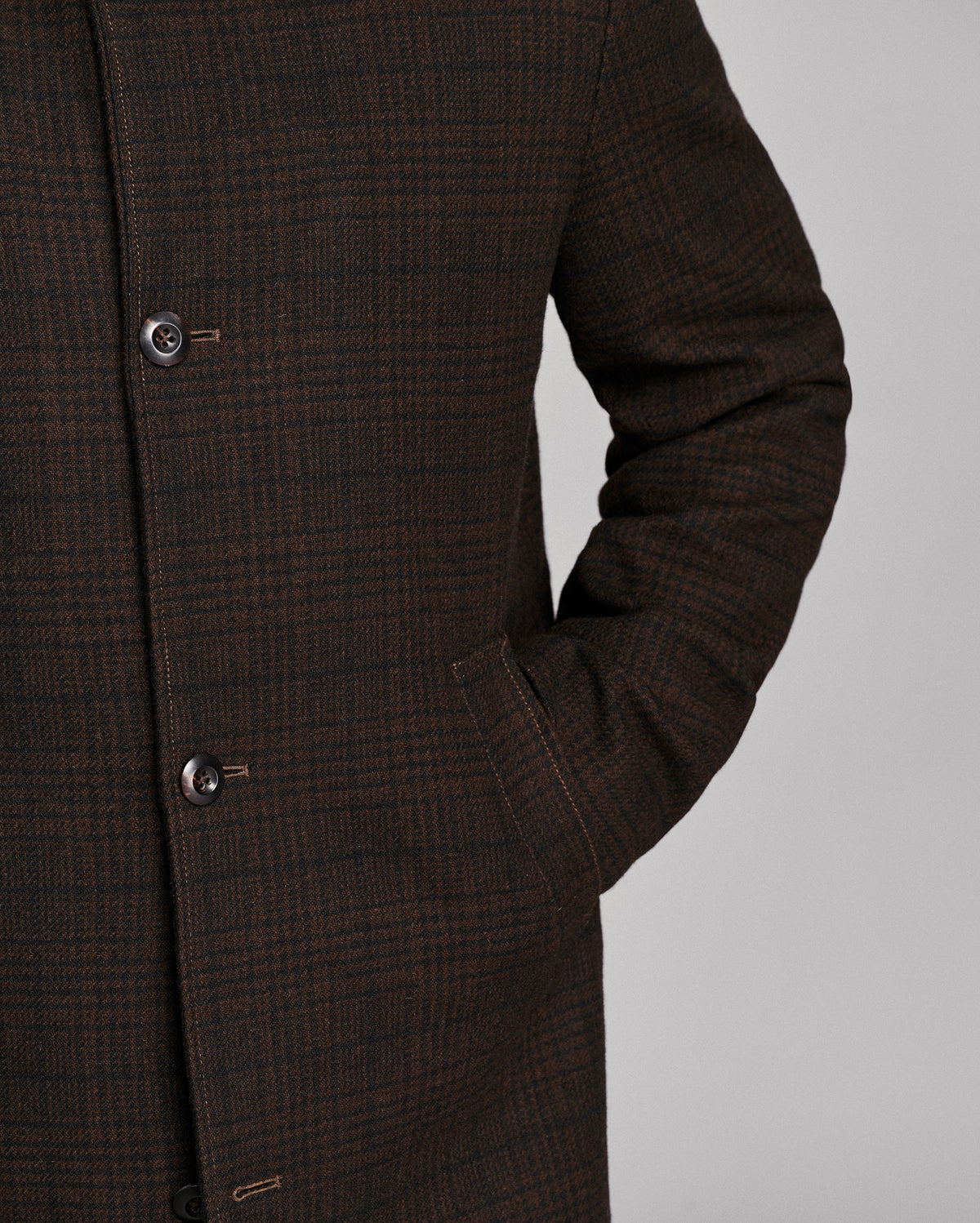 Plaid Cooper Overcoat