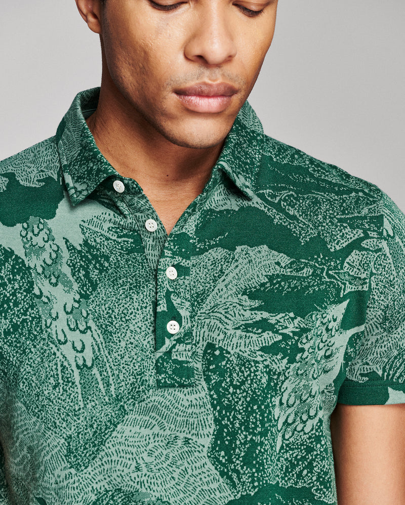 Numajiri Archive Peacock Polo