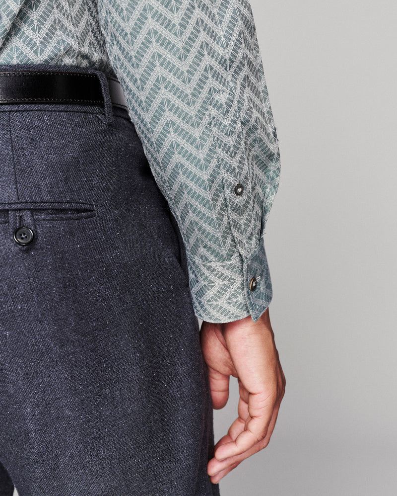 Herringbone Jacquard Tuscumbia Shirt