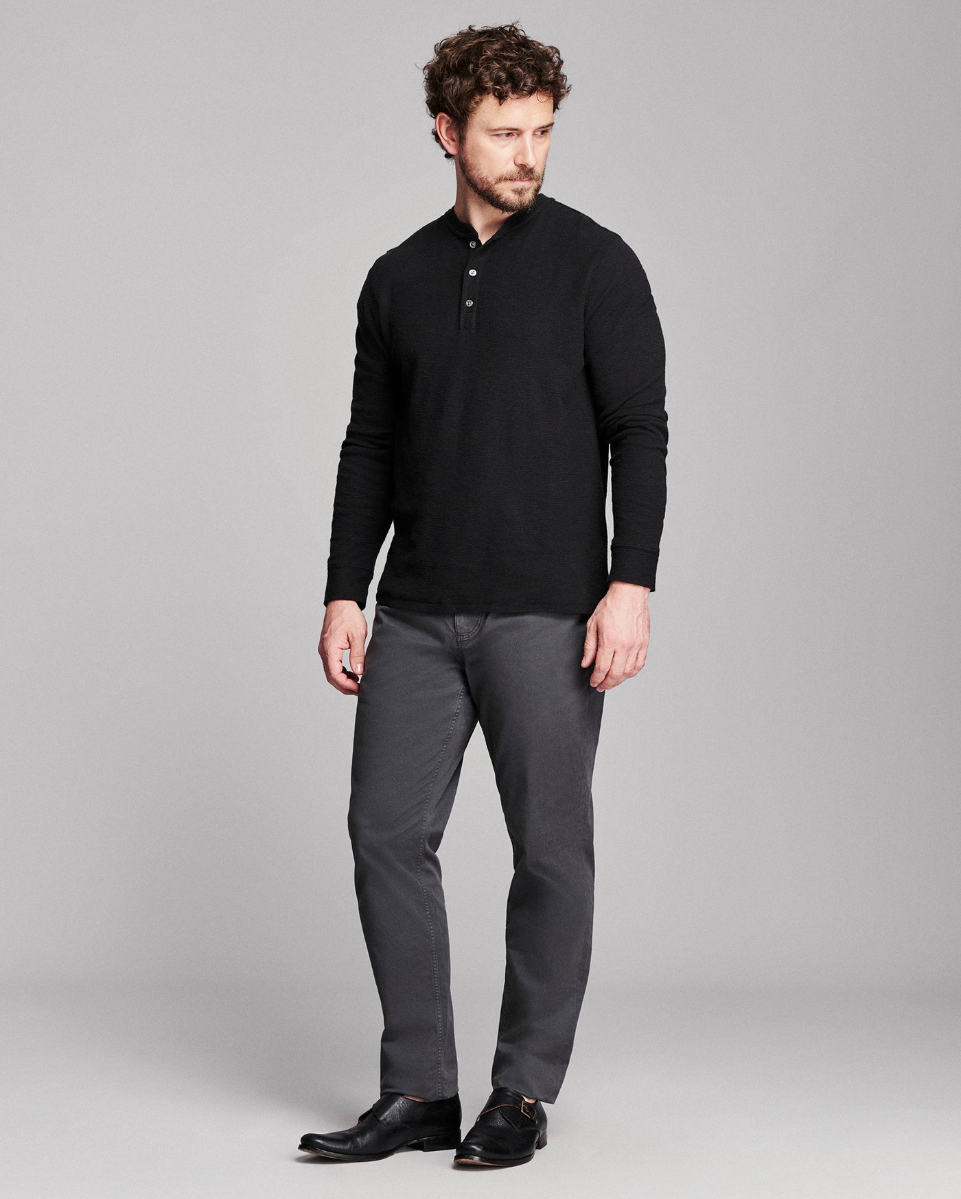 Slub Tuck Henley