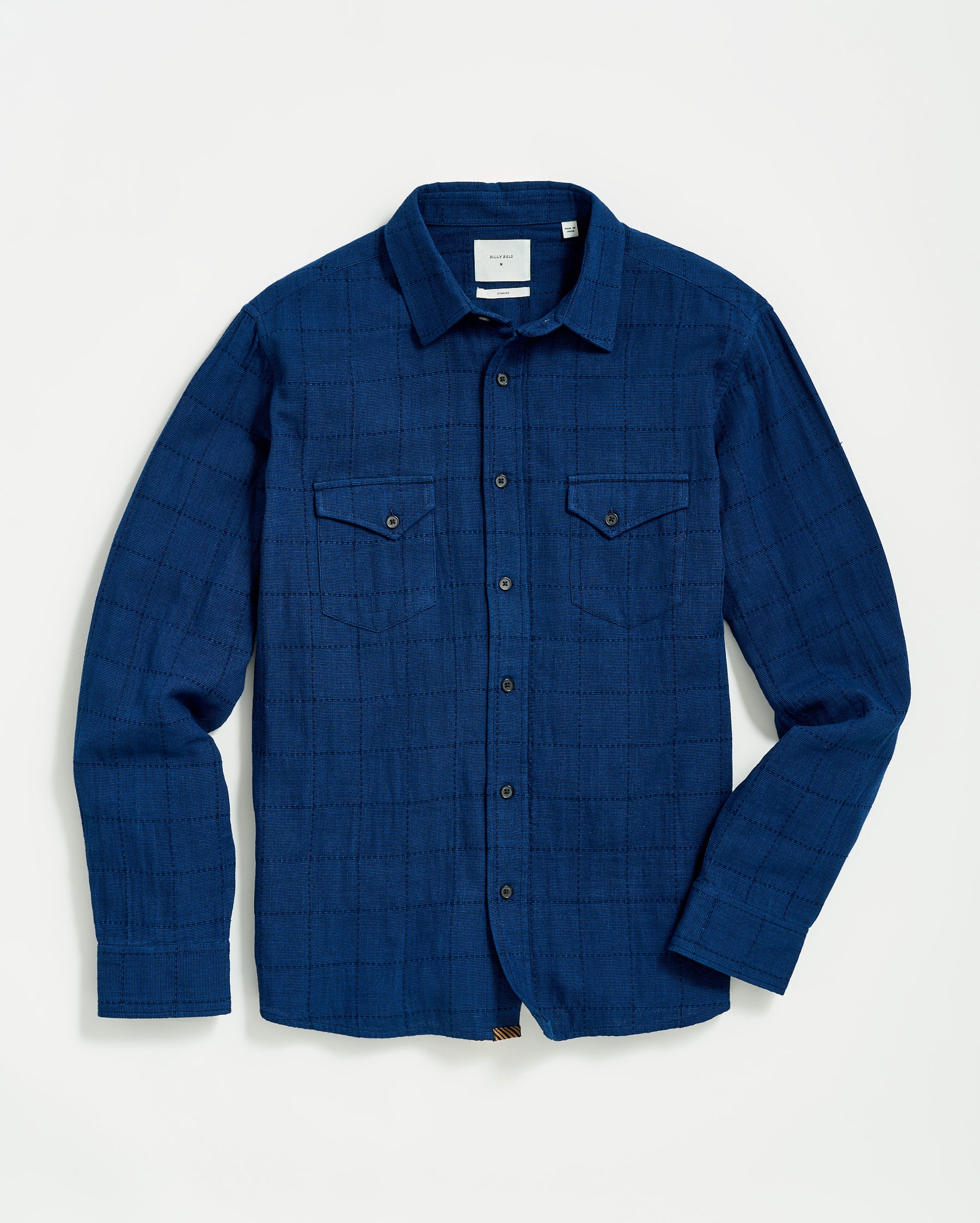 Billy Reid Western Shirt - Blue