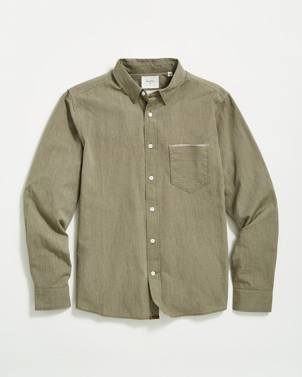 Twisted MSL 1 Pocket Shirt in Olive