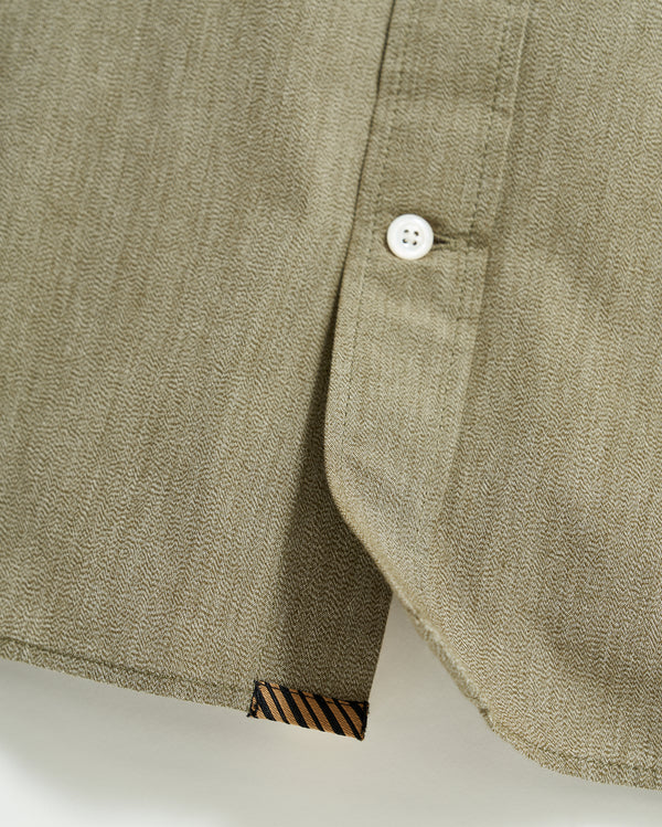 Twisted MSL 1 Pocket Shirt in Olive