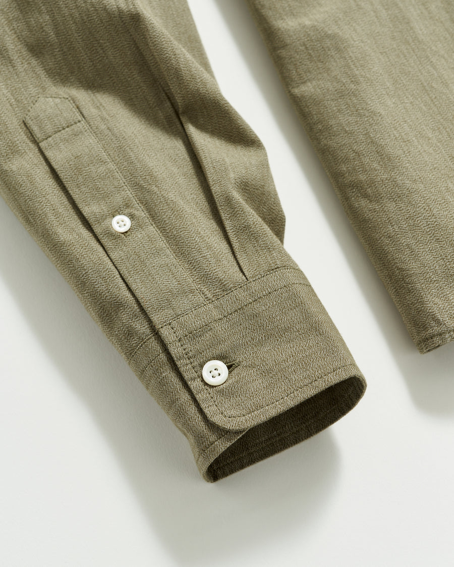 Twisted MSL 1 Pocket Shirt in Olive