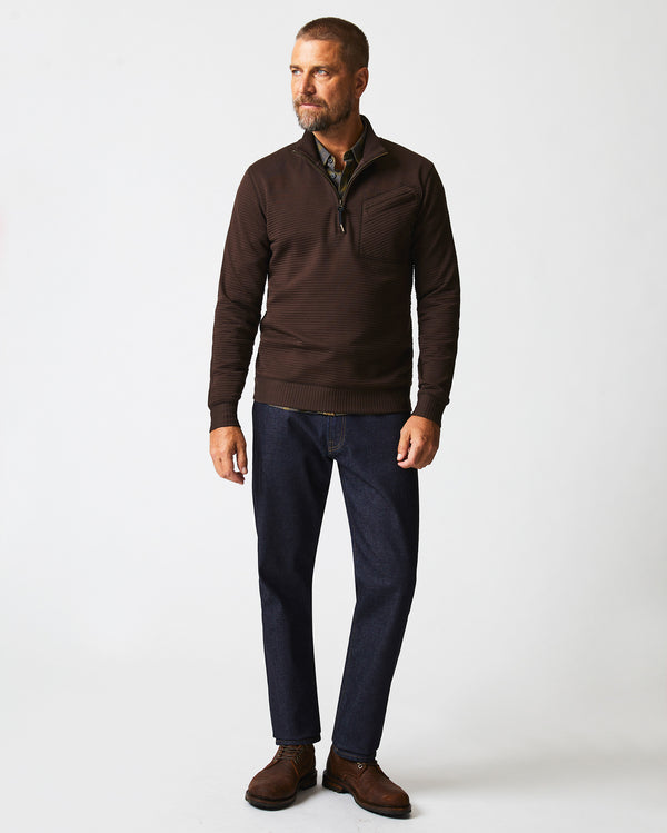 QUILTED HALF ZIP Billy Reid