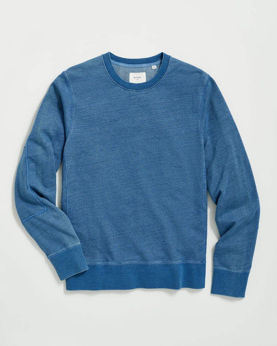 Indigo Terry Sweatshirt in Denim